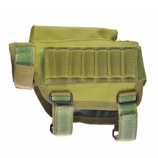 Tactical Removable Covers Adjustable Gun Holster Bullet Stock Rifle Cheek Rest Pouch with Bullet Holders Bags Tactical Removable Covers Adjustable Gun Holster Bullet Stock Rifle Cheek Rest Pouch with Bullet Holders Bags