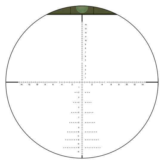 T-Eagle Tactical ER 5-20X50 SFIR Scope Lateral Adjustment