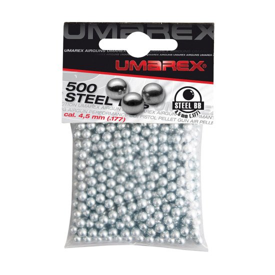 UMAREX STEEL BB'S .177 4.5MM BAG OF 500