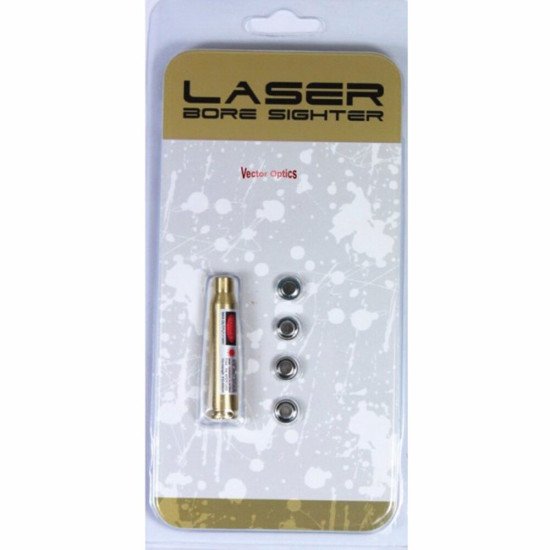 Vector Optics .223 REM 5.56mm CAL Cartridge Red Laser Bore Sighter Vector Optics .223 REM 5.56mm CAL Cartridge Red Laser Bore Sighter