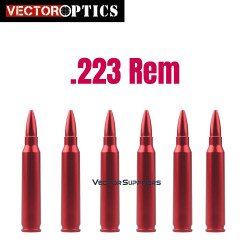 Vector Optics .223 Rem Precision Dry Fires Snap Caps For Safety Training Patrice Dummy Rounds Aluminum