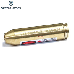 Vector Optics .243 .308 Win. 7.62x51 mm 7mm-08 Rem Cartridge Red Laser Bore Sighter Vector Optics .243 .308 Win. 7.62x51 mm 7mm-08 Rem Cartridge Red Laser Bore Sighter