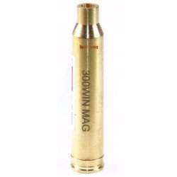 Vector Optics .300 Winchester Magnum Caliber Cartridge Rifle Red Laser Bore Sight 300WIN Boresighter