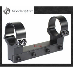 Vector Optics 30mm One Piece High Dovetail Riflescope Mount Ring With Anti Recoil Pin