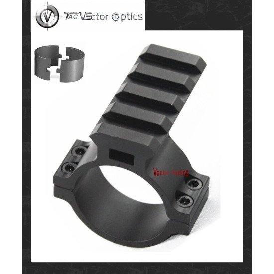 Vector Optics 30 mm Rifle Scope Ring Adapter Mount With Weaver Rail Vector Optics 30 mm Rifle Scope Ring Adapter Mount With Weaver Rail