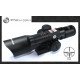 Vector Optics Sideswipe 2.5-10x40 E Compact Green Laser Rifle Scope