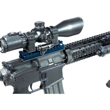 Vector Optics 13 Slots Double Rail Rise & 45 Degree Mount Base QD Picatinny Weaver Rail Vector Optics 13 Slots Double Rail Rise & 45 Degree Mount Base QD Picatinny Weaver Rail