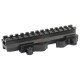 Vector Optics 13 Slots Double Rail Rise & 45 Degree Mount Base QD Picatinny Weaver Rail Vector Optics 13 Slots Double Rail Rise & 45 Degree Mount Base QD Picatinny Weaver Rail