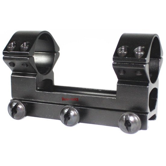Vector Optics 25.4mm 1'' One Piece High Scope Picatinny Mount