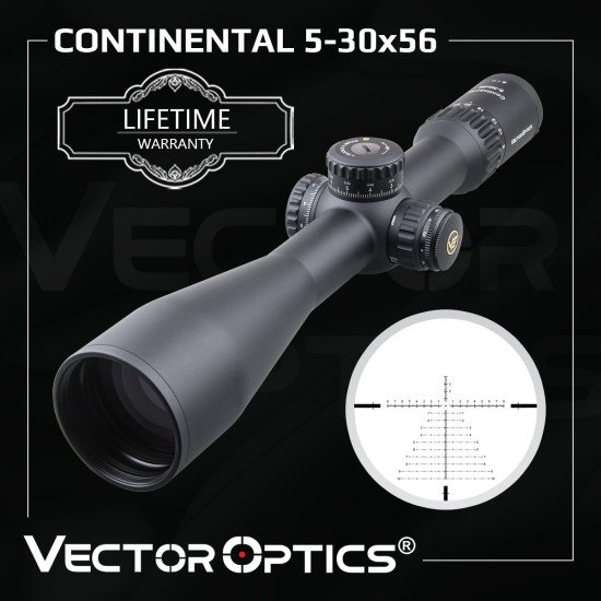 Vector Optics Continental 5-30x56 HD FFP 34mm Vector Optics Continental 5-30x56 HD FFP 34mm