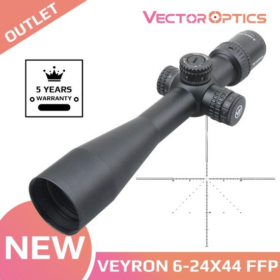 Vector Optics Veyron 6-24x44 IR FFP Scope Vector Optics Veyron 6-24x44 IR FFP Scope