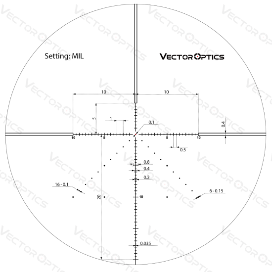 Vector Optics Veyron 6-24x44 IR FFP Scope Vector Optics Veyron 6-24x44 IR FFP Scope
