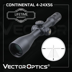 Vector Optics Continental 4-24x56 HD 34mm FFP Riflescope Vector Optics Continental 4-24x56 HD 34mm FFP Riflescope