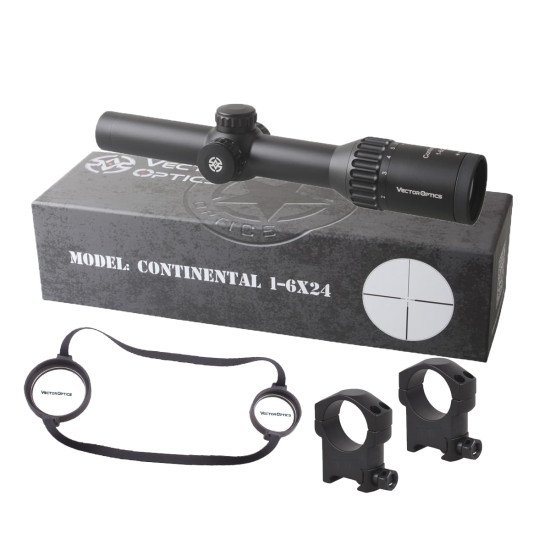 Vector Optics Continental HD 1-6x24 IR Riflescope Vector Optics Continental HD 1-6x24 IR Riflescope