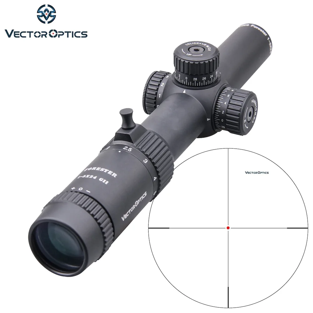 Vector Optics GenII Forester 1-5X24 Riflescope - Hunting, Shooting