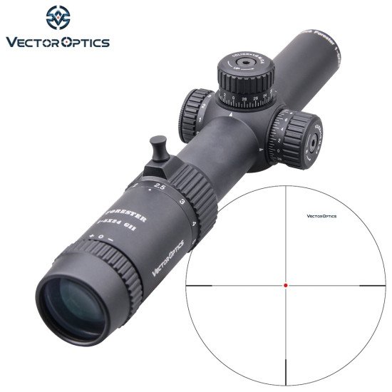 Vector Optics GenII Forester 1-5X24 Riflescope Vector Optics GenII Forester 1-5X24 Riflescope