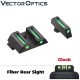 Vector Optics Handgun Pistol Front Rear Fiber Optic Combat Sight Combo Green fit Glock Models G17 G19 Vector Optics Handgun Pistol Front Rear Fiber Optic Combat Sight Combo Green fit Glock Models G17 G19