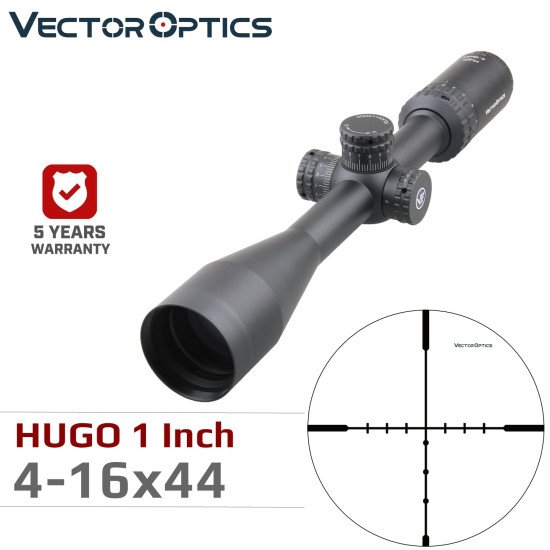 Vector Optics Hugo 4-16X44 SF Varmint Shooting 1 Inch Riflescope Vector Optics Hugo 4-16X44 SF Varmint Shooting 1 Inch Riflescope