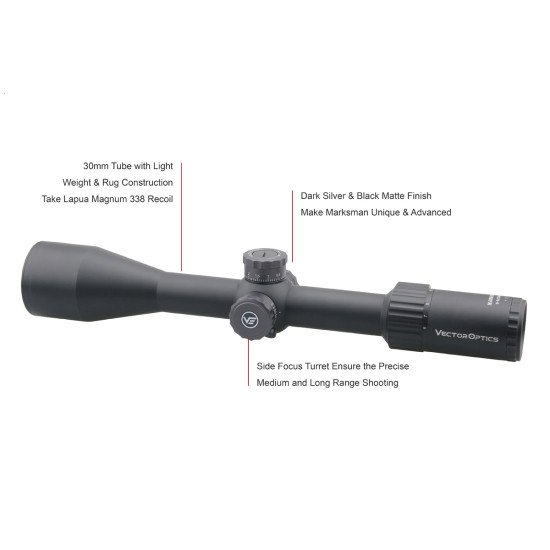 Vector Optics Marksman 6-24x50 FFP Riflescope Vector Optics Marksman 6-24x50 FFP Riflescope