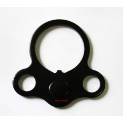 Vector Optics Stock End Plate Ambidextrous Sling Adapter Mount Carbine Steel Matte