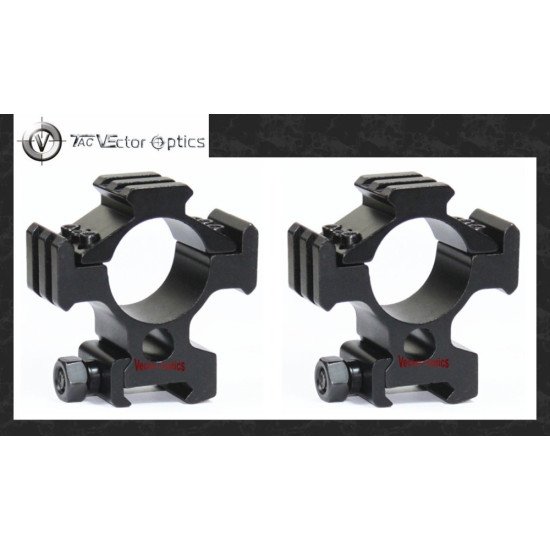 Vector Optics Tactical Hydra 30mm Triple Rail Weaver Scope Mount Vector Optics Tactical Hydra 30mm Triple Rail Weaver Scope Mount