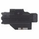 Vector Optics Tactical Pistol Flashlight with Red Laser Sight Combo for Glock 17, 19 Smith & Wesson