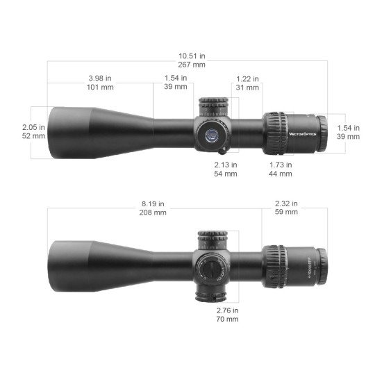 Vector Optics Veyron 4-16x44 IR FFP Scope Vector Optics Veyron 4-16x44 IR FFP Scope
