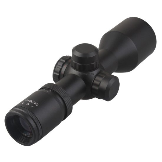 Vector Optics 3-9x40 Hunting Riflescope with 25.4mm Tube Mil-dot Reticle 1/4 MOA Vector Optics 3-9x40 Hunting Riflescope with 25.4mm Tube Mil-dot Reticle 1/4 MOA