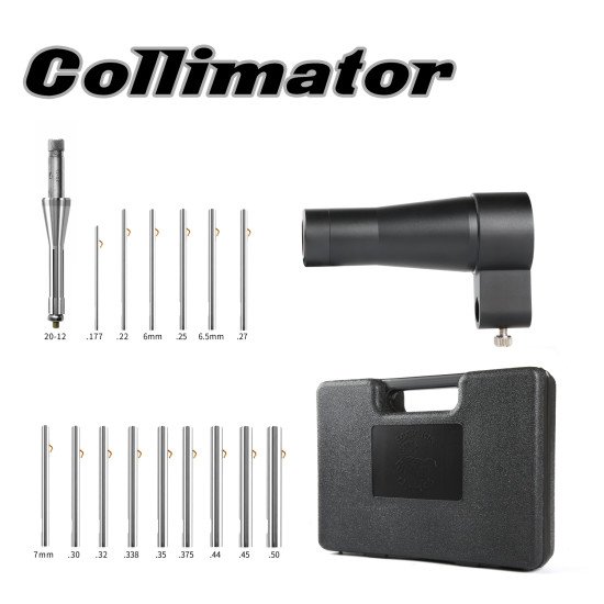 Riflescope Collimater Adjustable Bore Sighter Kit