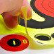10 Pcs Adhesive Shooting Target Papers Squirrel Fluorescent Sticker 10 Pcs Adhesive Shooting Target Papers Squirrel Fluorescent Sticker