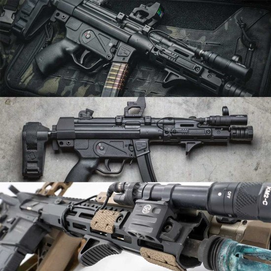 True North USA AR GripStop K, 6061-T6 Aluminum, Handstop