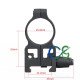 Canis Latrans 25.4mm Scope Mount for Picatinny Rail