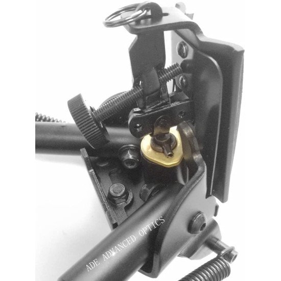 Heavy Duty Long Bipod 16-27-Inch with Free Picatinny Rail Adaptor Heavy Duty Long Bipod 16-27-Inch with Free Picatinny Rail Adaptor
