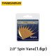 Pandarus Spin Vane 2'' 50PC Pack