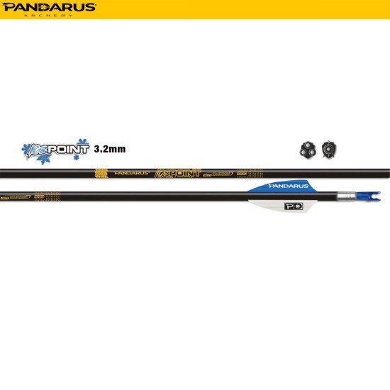 PANDARUS ARCHERY ICE POINT ARROWS 3.2MM 12PCs