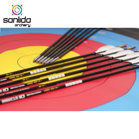 Sanlida Archery Miracle X10 Target Recurve Carbon Arrows 12pcs