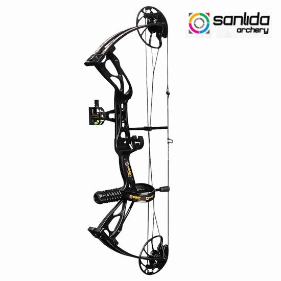 Sanlida Archery Dragon X8 60lbs Black Basic Kit Sanlida Archery Dragon X8 60lbs Black Basic Kit