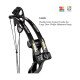 Sanlida Archery Hero X8 Beginner Target Compound Bow Basic Kit Black