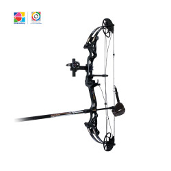 Sanlida Archery Hero X8 Beginner Target Compound Bow Basic Kit Black Sanlida Archery Hero X8 Beginner Target Compound Bow Basic Kit Black