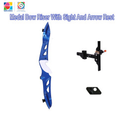 Sanlida Archery Medal Bow Riser With Sight And Arrow Rest
