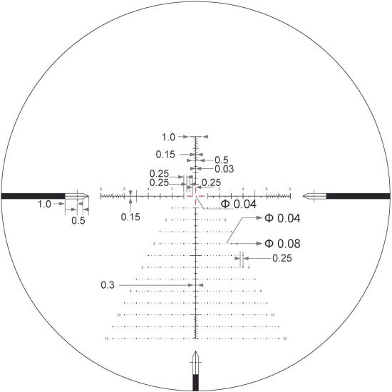 Arken Optics EP5 5-25X56 Rifle Scope FFP VPR MOA Illuminated Reticle with Zero Stop 34mm Tube Arken Optics EP5 5-25X56 Rifle Scope FFP VPR MOA Illuminated Reticle with Zero Stop 34mm Tube