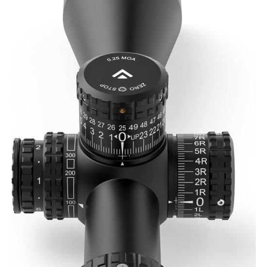Arken Optics EP5 5-25X56 Rifle Scope FFP VPR MOA Illuminated Reticle with Zero Stop 34mm Tube Arken Optics EP5 5-25X56 Rifle Scope FFP VPR MOA Illuminated Reticle with Zero Stop 34mm Tube