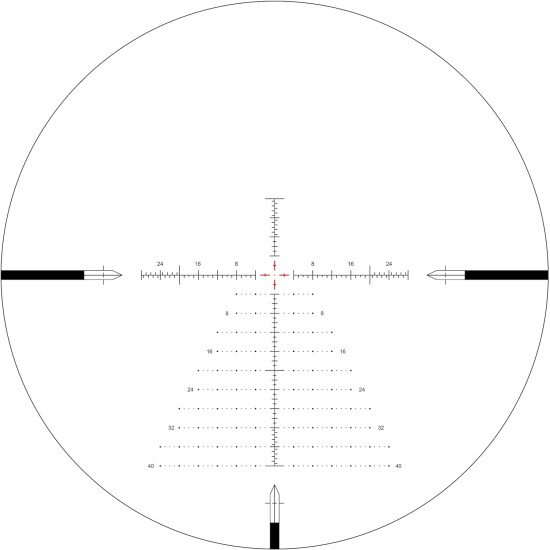 Arken Optics EP5 5-25X56 Rifle Scope FFP VPR MOA Illuminated Reticle with Zero Stop 34mm Tube Arken Optics EP5 5-25X56 Rifle Scope FFP VPR MOA Illuminated Reticle with Zero Stop 34mm Tube