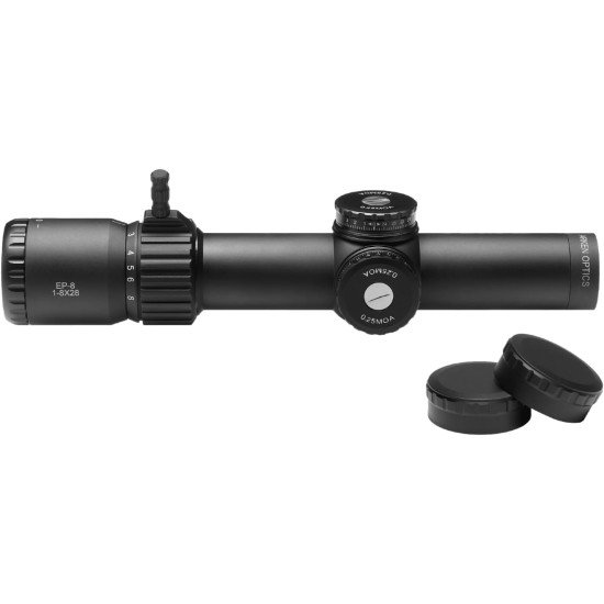 Arken Optics EP8 1-8X28 LPVO FFP Riflescope 34mm Tube Arken Optics EP8 1-8X28 LPVO FFP Riflescope 34mm Tube