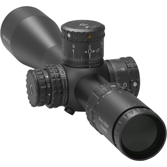 Arken Optics SH-4J 6-24X50 Rifle Scope FFP Illuminated Reticle with Zero Stop 34mm Tube