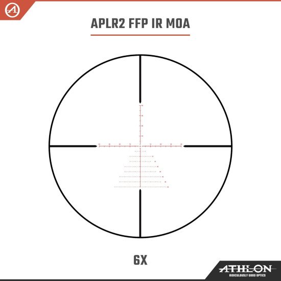 Athlon Optics Helos BTR 6-24x50 MOA First Focal Plane Riflescopes