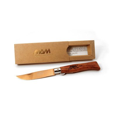 MAM HUNTING POCKET KNIFE WITH BRONZE TITANIUM BLADE MAM HUNTING POCKET KNIFE WITH BRONZE TITANIUM BLADE