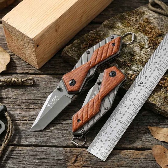 Buck Mini X61 Tactical, Hunting, Survival Pocket Knife