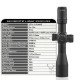 DISCOVERY OPTICS HT 4-16X40SF FFP SCOPE DISCOVERY OPTICS HT 4-16X40SF FFP SCOPE