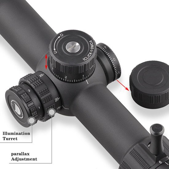 Discovery Optics ED LHT 4-20X44SFIR FFP SCOPE Discovery Optics ED LHT 4-20X44SFIR FFP SCOPE